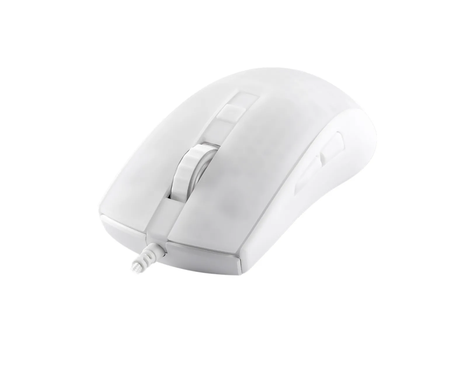 Deltaco Gaming Mice & Accessories|WM87 Semi-Transparent RGB Gaming Mouse - White
