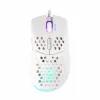 Deltaco Gaming Mice & Accessories|WM75 Ultra-Light RGB Gaming Mouse - White