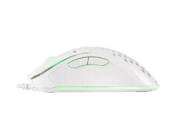 Deltaco Gaming Mice & Accessories|WM75 Ultra-Light RGB Gaming Mouse - White