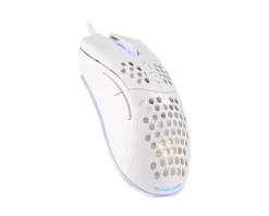 Deltaco Gaming Mice & Accessories|WM75 Ultra-Light RGB Gaming Mouse - White