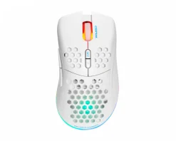 Deltaco Gaming Mice & Accessories|WM80 Wireless RGB Gaming Mouse Ultralight - White