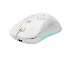 Deltaco Gaming Mice & Accessories|WM80 Wireless RGB Gaming Mouse Ultralight - White