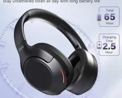 Fifine Headphones|Headsets & Audio|X3 Bluetooth ANC Headphones Over-Ear - Black