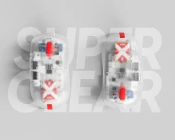 Pulsar Mice & Accessories|X2 Mini Wireless Gaming Mouse - Super Clear