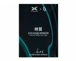 X-raypad Mice & Accessories|x RandomFrankP Cicada Wings v2 Universal Slicks Grip Tape - Midnight Camo