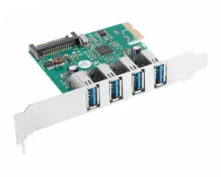 Lanberg Computer Components|4x USB 3.1 Card PCI Express Gen1