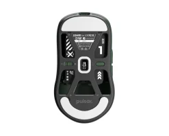 Pulsar Mice & Accessories|X2-H High Hump 4K Wireless Gaming Mouse - Mini - Green- Limited Edition