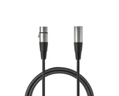 Fifine Cables & Adapters|Headsets & Audio|XLR Cable - 3pin - 1.8 Meter - Black