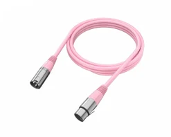 Fifine Cables & Adapters|Headsets & Audio|XLR Cable - 3pin - 1.8 Meter - Pink