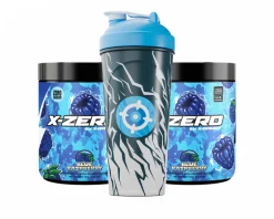 X-Gamer Drinks & Energy|X-Zero Blueraspberry - 2 x 100 Servings
