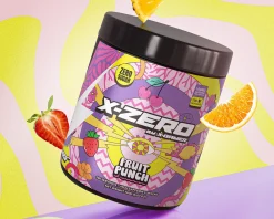 X-Gamer Drinks & Energy|X-Zero Fruit Punch - 2 x 100 Servings