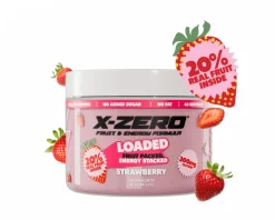 X-Gamer Drinks & Energy|X-Zero Loaded Strawberry - 40 Servings