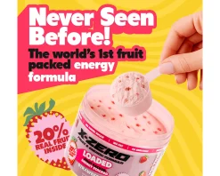 X-Gamer Drinks & Energy|X-Zero Loaded Strawberry - 40 Servings