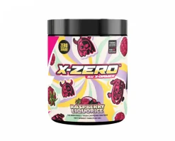 X-Gamer Drinks & Energy|X-Zero Raspberry Liquorice - 100 Servings