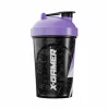 X-Gamer Drinks & Energy|X-Zero Shaker 500ml - Black & Purple
