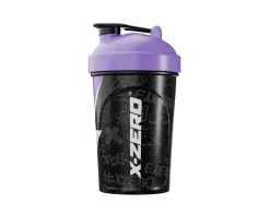 X-Gamer Drinks & Energy|X-Zero Shaker 500ml - Black & Purple