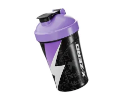 X-Gamer Drinks & Energy|X-Zero Shaker 500ml - Black & Purple