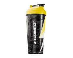 X-Gamer Drinks & Energy|X-Zero Shaker 700ml - Black & Yellow