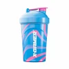 X-Gamer Drinks & Energy|X-Zero Shaker 500ml - Swirly Blue & Pink