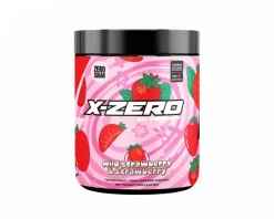 X-Gamer Drinks & Energy|X-Zero Wild Strawberry & Strawberry - 100 Servings